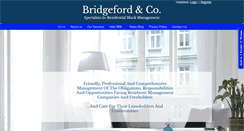 Desktop Screenshot of bridgeford.co.uk