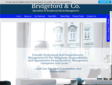 Tablet Screenshot of bridgeford.co.uk